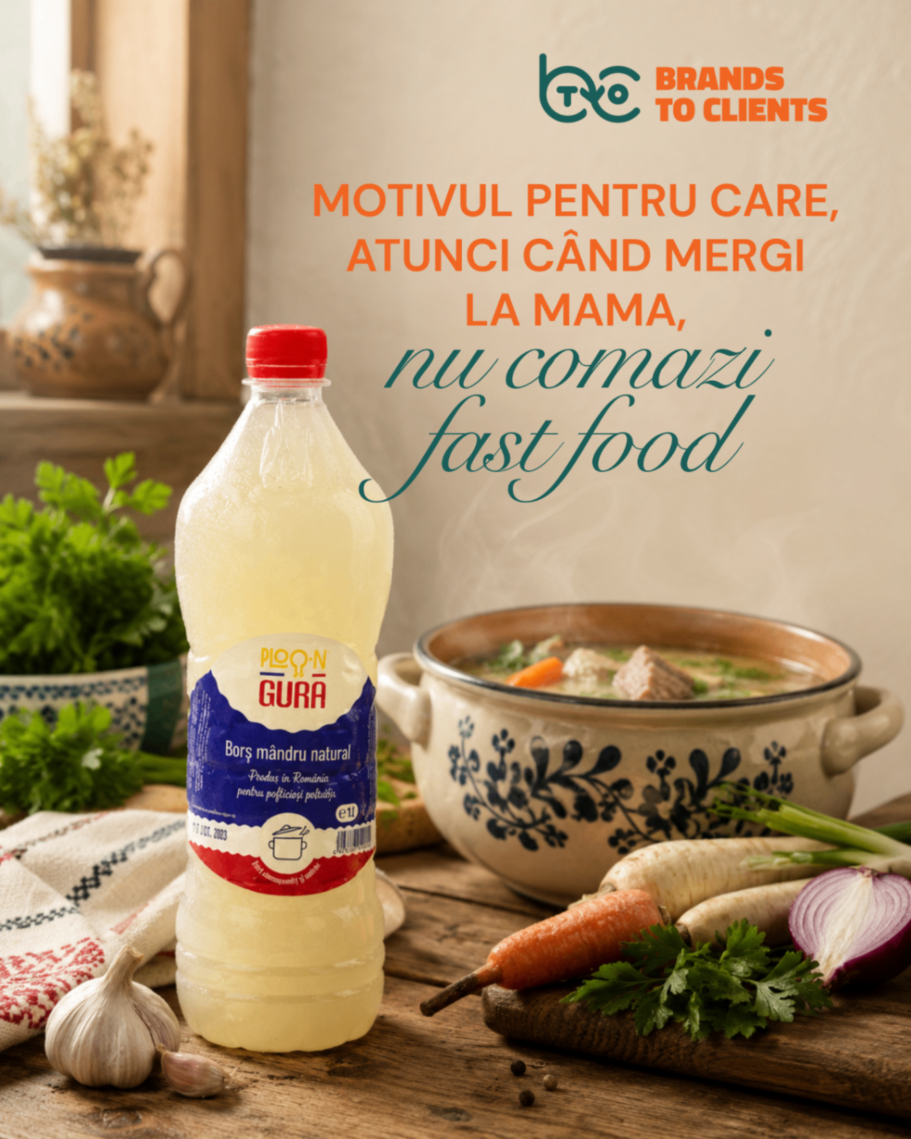 Borș Ploo'N Gură, gustul de acasă